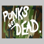 Punks not Dead pánske maskáčové tričko 100 %bavlna 